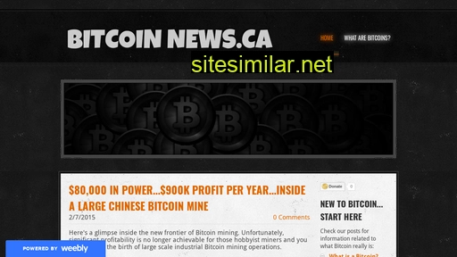 bitcoinnews.ca alternative sites