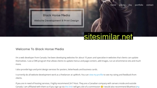 blackhorsemedia.ca alternative sites