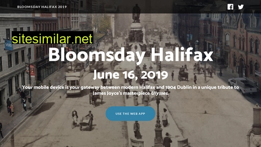 bloomsdayhalifax.ca alternative sites