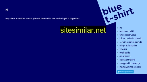Bluetshirt similar sites