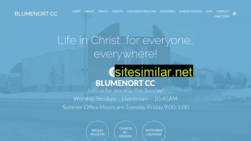 blumenortcc.ca alternative sites