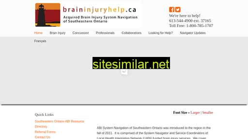 braininjuryhelp.ca alternative sites