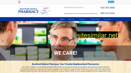 Brantfordmedicalpharmacy similar sites