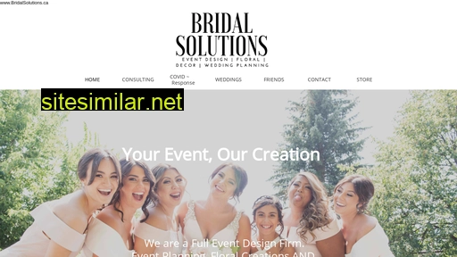 bridalsolutions.ca alternative sites