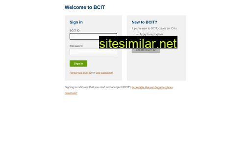 bss.bcit.ca alternative sites