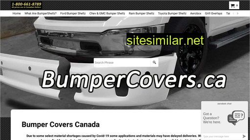 bumpercovers.ca alternative sites