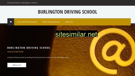 Burlingtondrivingschool similar sites