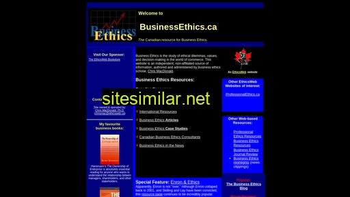 Businessethics similar sites