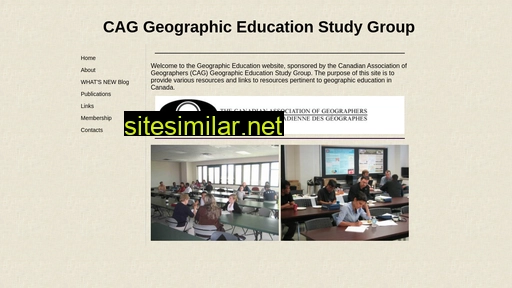 cag-geographiceducation.ca alternative sites
