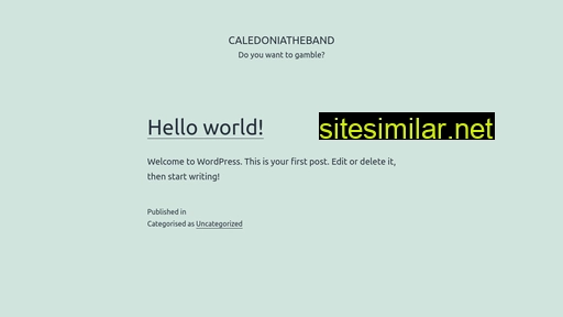 caledoniatheband.ca alternative sites