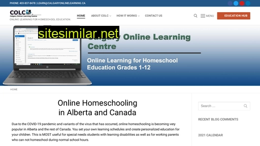 calgaryonlinelearning.ca alternative sites