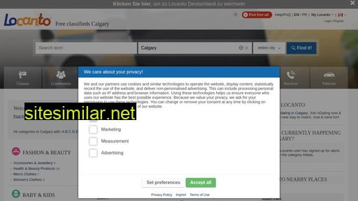 calgary.locanto.ca alternative sites