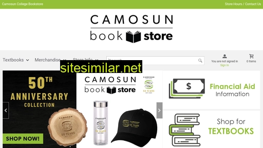 camosuncollegebookstore.ca alternative sites