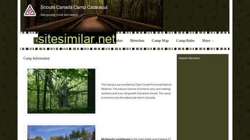 campcataraqui.ca alternative sites