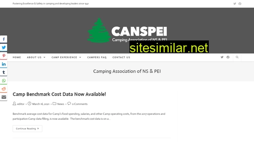 campingns.ca alternative sites