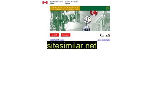 Canada-justice similar sites