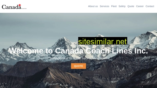 Canadacoachlines similar sites