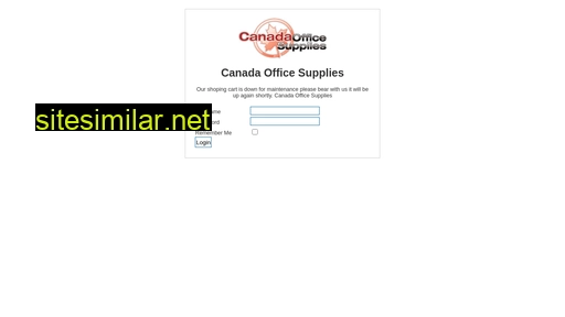 Canadaofficesupplies similar sites