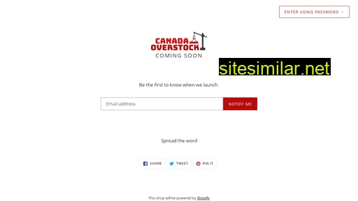 canadaoverstock.ca alternative sites