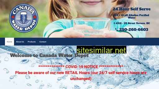 canadawaterdepot.ca alternative sites