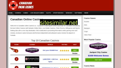 canadian-online-casinos.ca alternative sites