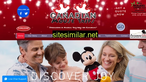 canadianmousetrips.ca alternative sites