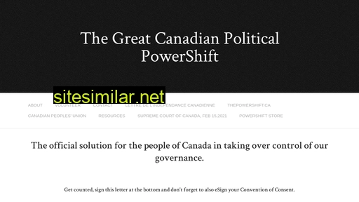 canadianpowershift.ca alternative sites