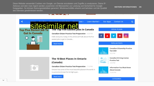 canadianpracticetest.ca alternative sites