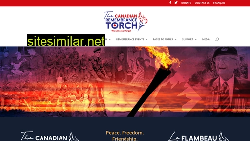 canadianremembrancetorch.ca alternative sites