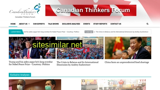 canadianthinkersforum.ca alternative sites