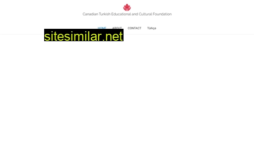 Canadianturkishfoundation similar sites
