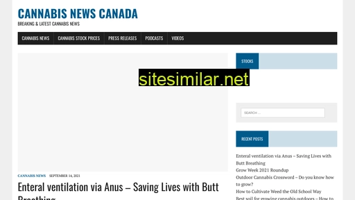 cannabislifenews.ca alternative sites