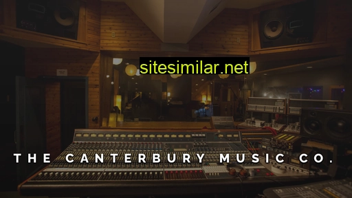 canterburymusic.ca alternative sites
