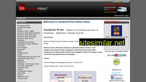 cardinalprint.ca alternative sites