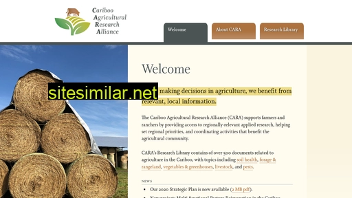 cariboo-agricultural-research.ca alternative sites