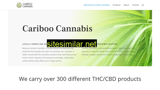 cariboocannabis.ca alternative sites