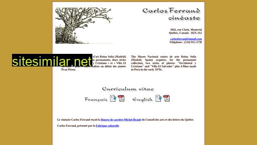carlosferrand.ca alternative sites