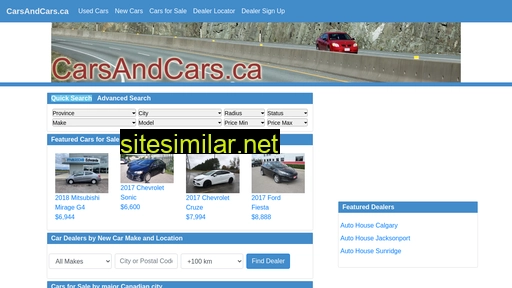carsandcars.ca alternative sites