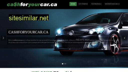 cashforyourcar.ca alternative sites
