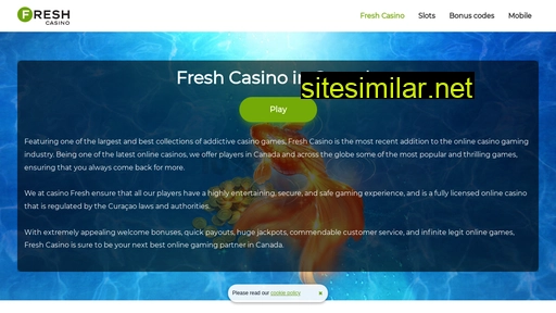 casinofreshonline.ca alternative sites