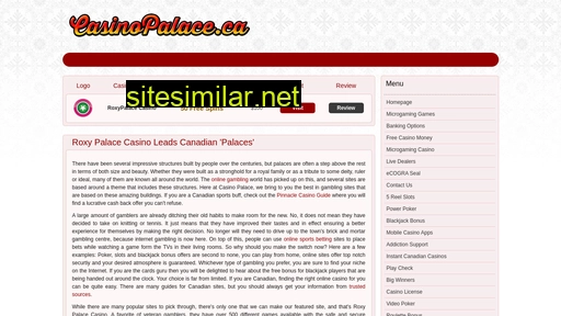 casinopalace.ca alternative sites