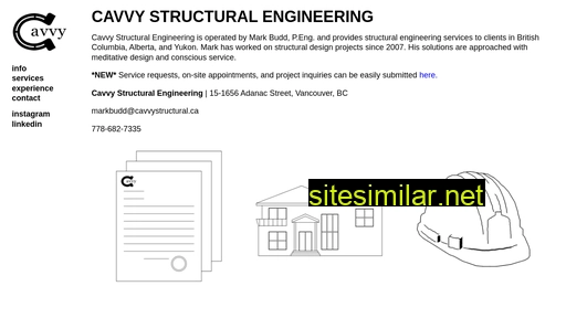 cavvystructural.ca alternative sites