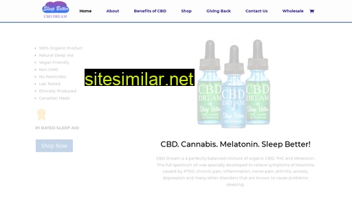 cbddream.ca alternative sites