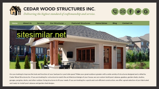 Cedarwoodstructures similar sites