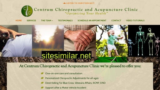 centrumchiropractic.ca alternative sites