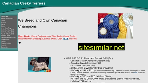 ceskyterrier.ca alternative sites