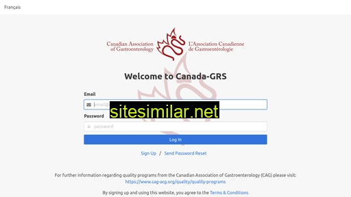 cgrs.cagquality.ca alternative sites