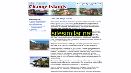 Changeislands similar sites