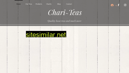 Chari-teas similar sites