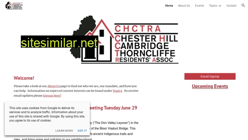 chctra.ca alternative sites